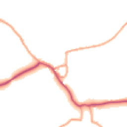 Daytime road noise heatmap for SY7 8QP