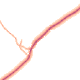 Daytime road noise heatmap for SY7 9ER