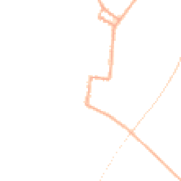 Night-time road noise heatmap for SY9 5AA