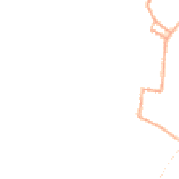 Night-time road noise heatmap for SY9 5AU