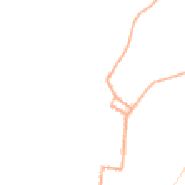 Night-time road noise heatmap for SY9 5BU