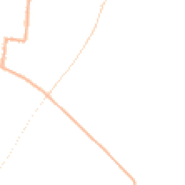 Night-time road noise heatmap for SY9 5BX