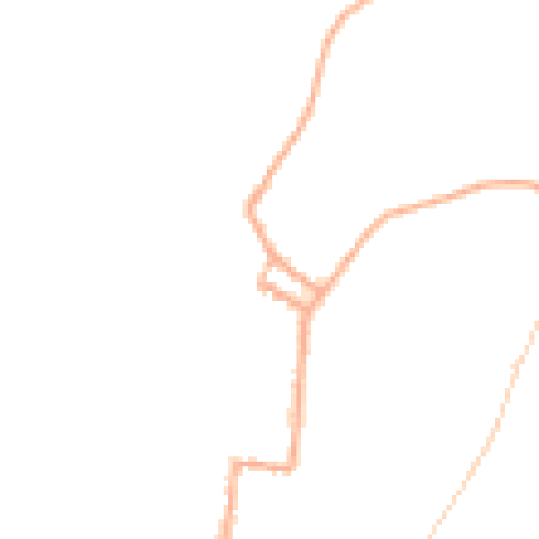 Night-time road noise heatmap for SY9 5DB