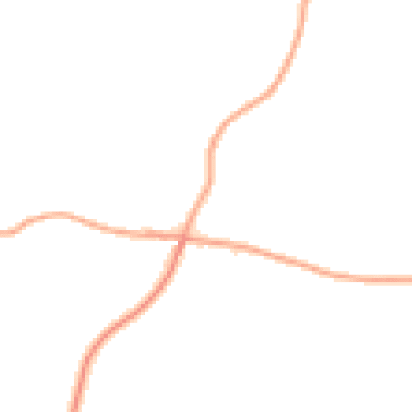 Daytime road noise heatmap for SY9 5JX