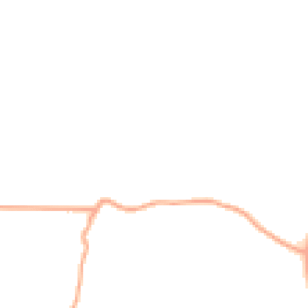 Daytime road noise heatmap for SY9 5LD