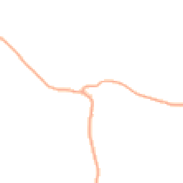Daytime road noise heatmap for SY9 5LE
