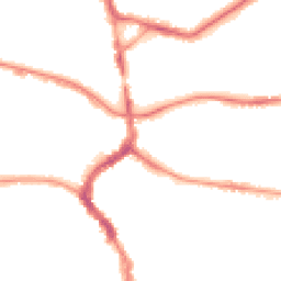 Night-time road noise heatmap for TA1 1AJ
