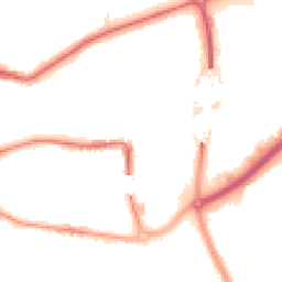 Night-time road noise heatmap for TA1 1AN