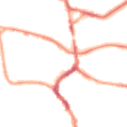 Night-time road noise heatmap for TA1 1BB