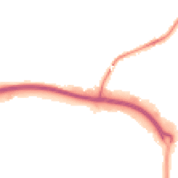 Night-time road noise heatmap for TA1 2DX