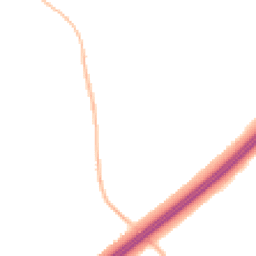 Night-time road noise heatmap for TA1 3DB