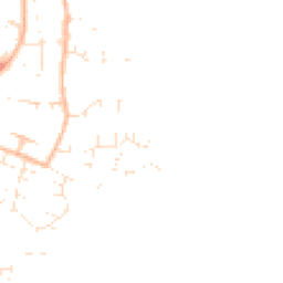 Daytime road noise heatmap for TA1 3PA