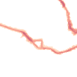 Night-time road noise heatmap for TA1 4DG