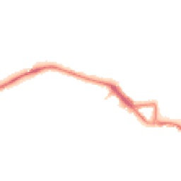 Night-time road noise heatmap for TA1 5BA