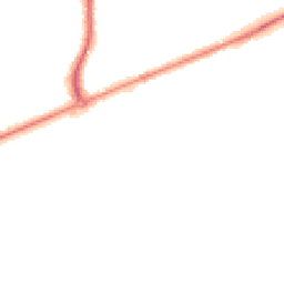 Night-time road noise heatmap for TA1 5LZ