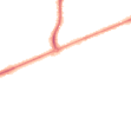 Night-time road noise heatmap for TA1 5NA