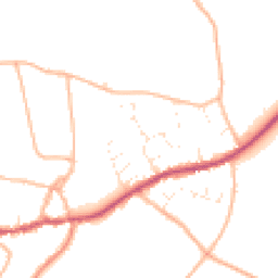 Daytime road noise heatmap for TA10 0PY