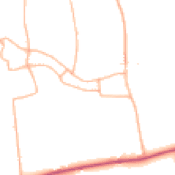 Daytime road noise heatmap for TA10 9AG