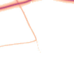 Daytime road noise heatmap for TA10 9JG