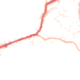 Daytime road noise heatmap for TA10 9PP