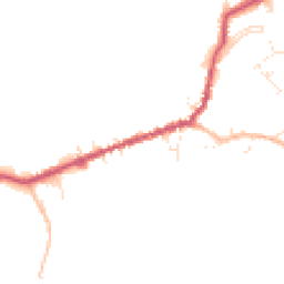 Daytime road noise heatmap for TA10 9PQ
