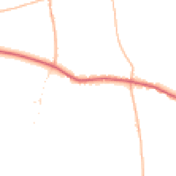 Daytime road noise heatmap for TA10 9PZ