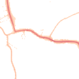 Daytime road noise heatmap for TA10 9QY