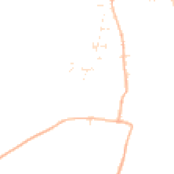 Daytime road noise heatmap for TA11 6FG