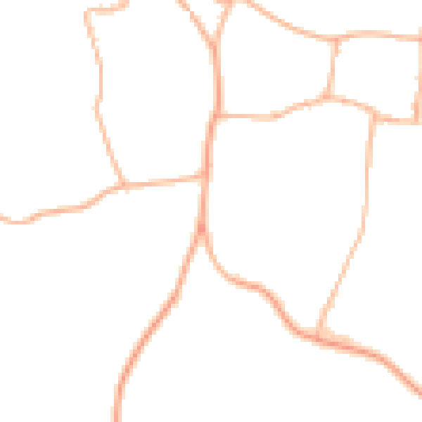 Daytime road noise heatmap for TA11 7AW
