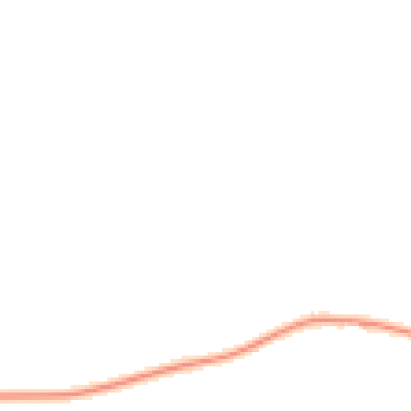 Night-time road noise heatmap for TA11 7JA