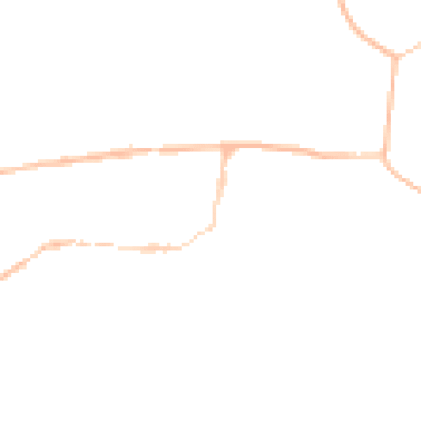 Night-time road noise heatmap for TA11 7ND