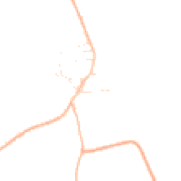 Daytime road noise heatmap for TA12 6AU