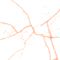 Daytime road noise heatmap for TA13 5BU