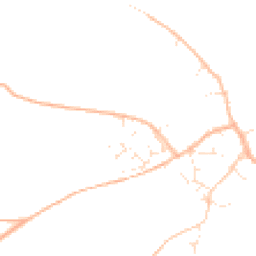Daytime road noise heatmap for TA13 5HS