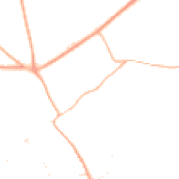 Daytime road noise heatmap for TA13 5LA