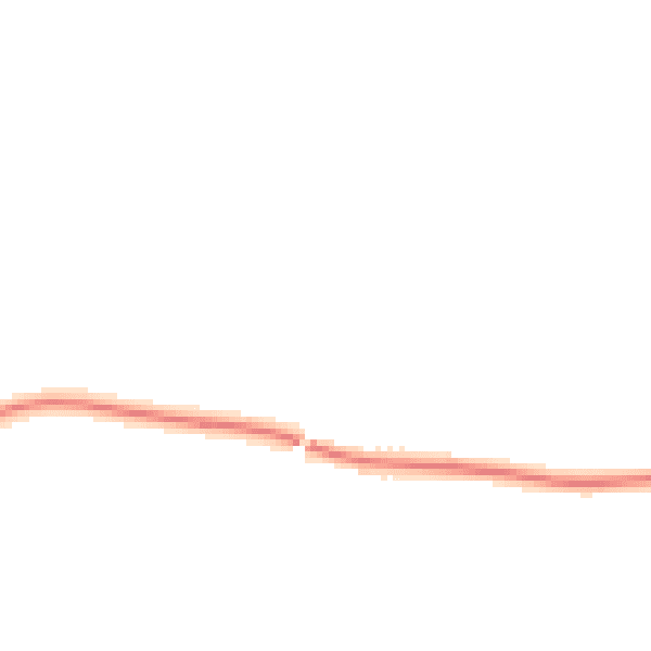 Night-time road noise heatmap for TA3 5AJ