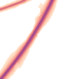 Night-time road noise heatmap for TA3 5ER