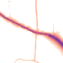 Daytime road noise heatmap for TA3 5HP