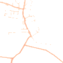 Daytime road noise heatmap for TA3 5PS