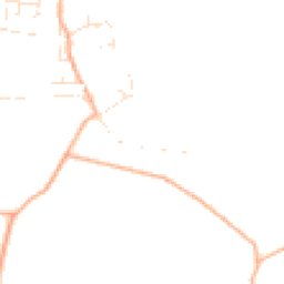 Daytime road noise heatmap for TA3 5PW