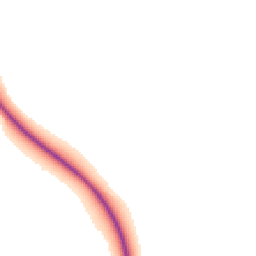 Night-time road noise heatmap for TA3 5RG