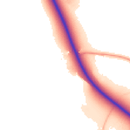 Daytime road noise heatmap for TA3 5RH