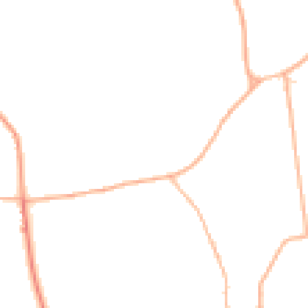 Daytime road noise heatmap for TA3 5SD
