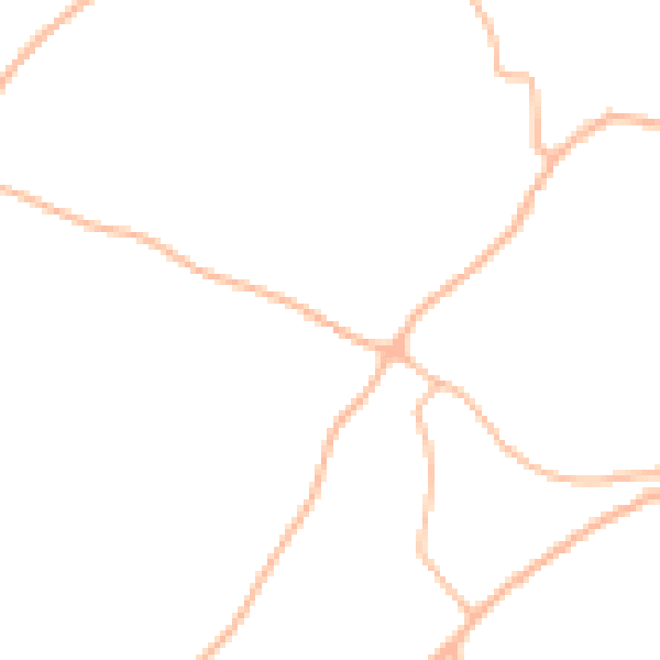 Daytime road noise heatmap for TA3 6AN