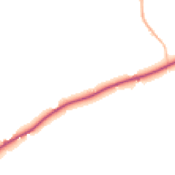 Daytime road noise heatmap for TA3 6DH