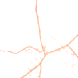 Daytime road noise heatmap for TA3 6JX