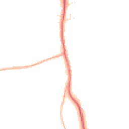Daytime road noise heatmap for TA3 7BU