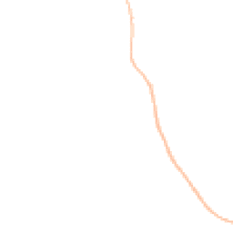 Night-time road noise heatmap for TA3 7DG