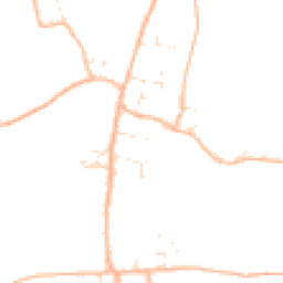 Daytime road noise heatmap for TA3 7ER