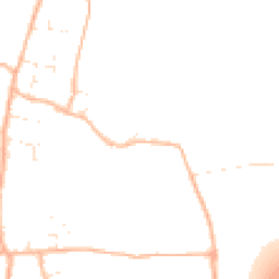 Daytime road noise heatmap for TA3 7LH